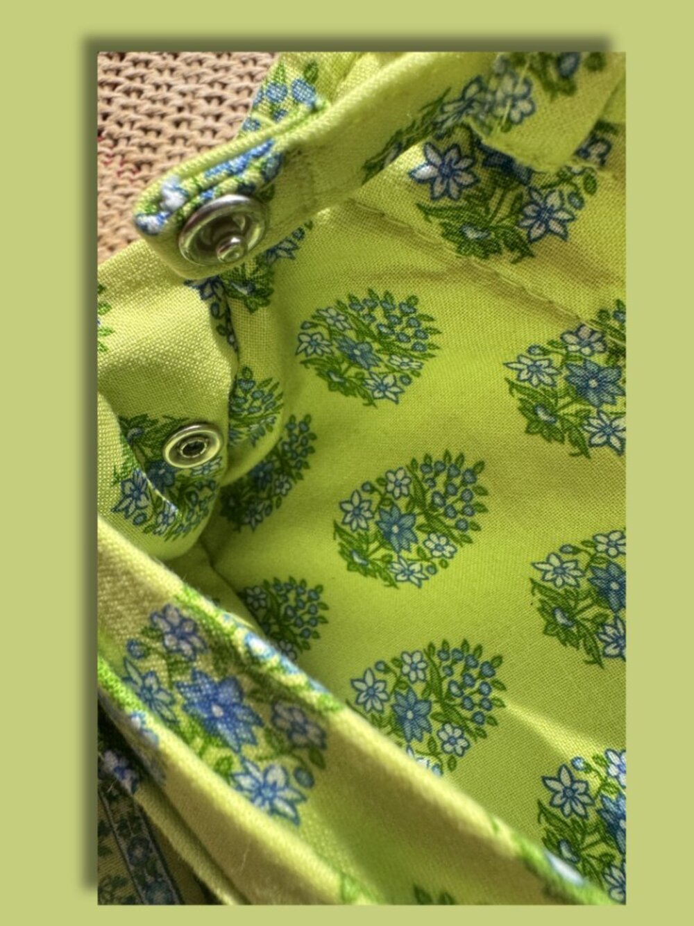 Vera Bradley Citrus Elephant Border Wallet Wristlet Retired Y2K Quilted Cotton - Picture 4 of 4